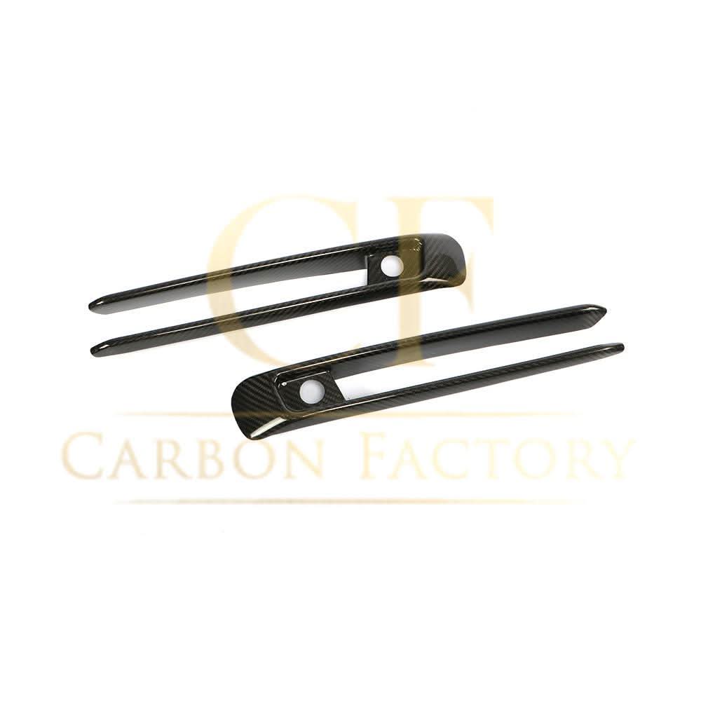 Pre-Preg Carbon Fibre Fog Lamp Trims for Mercedes W464 G Class G Wagon 19-Present - Carbon Factory