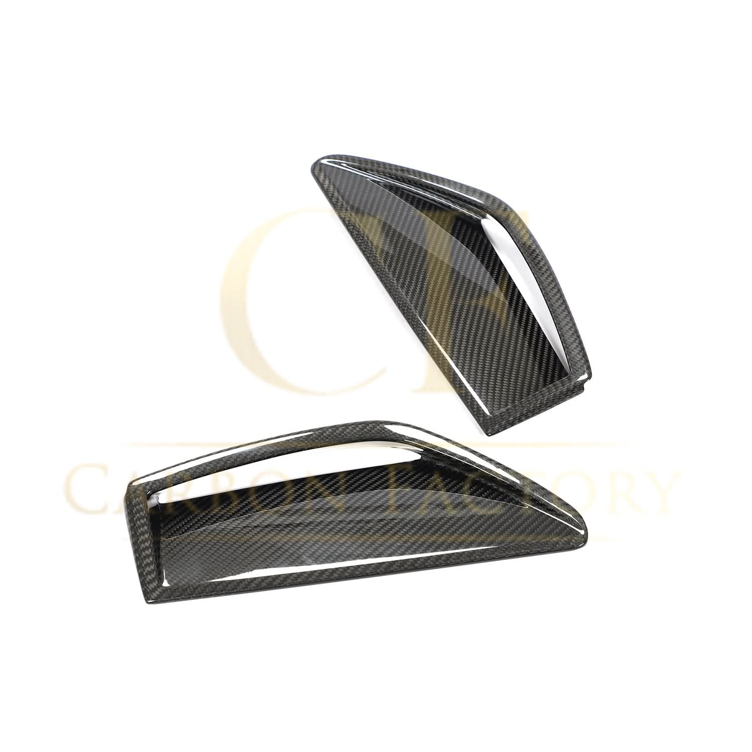 Pre-Preg Carbon Fibre Front Bumper Trims for Audi C8 RS6 19-22 - Carbon Factory