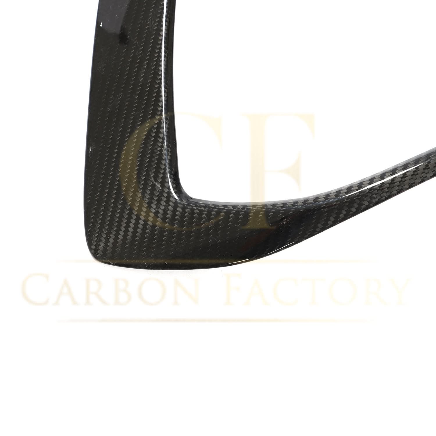 Pre-Preg Carbon Fibre Front Bumper Trims for VW Golf MK8 GTI 21-Present - Carbon Factory
