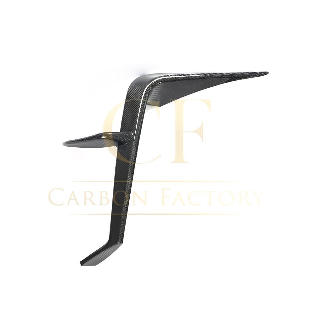 V Style Carbon Fibre Front Bumper Canards for Toyota GR86 22-Present - Carbon Factory
