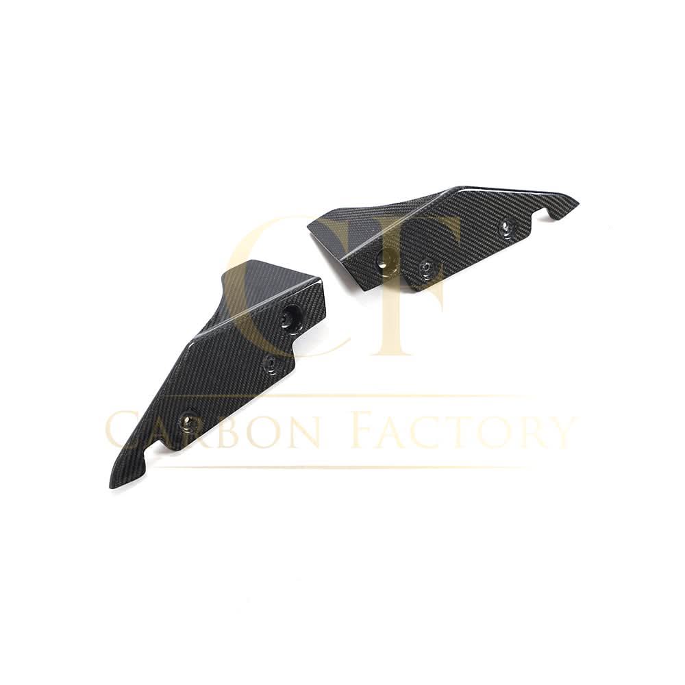 V Style Carbon Fibre Rear Bumper Extensions for Toyota GR86 22-Present - Carbon Factory