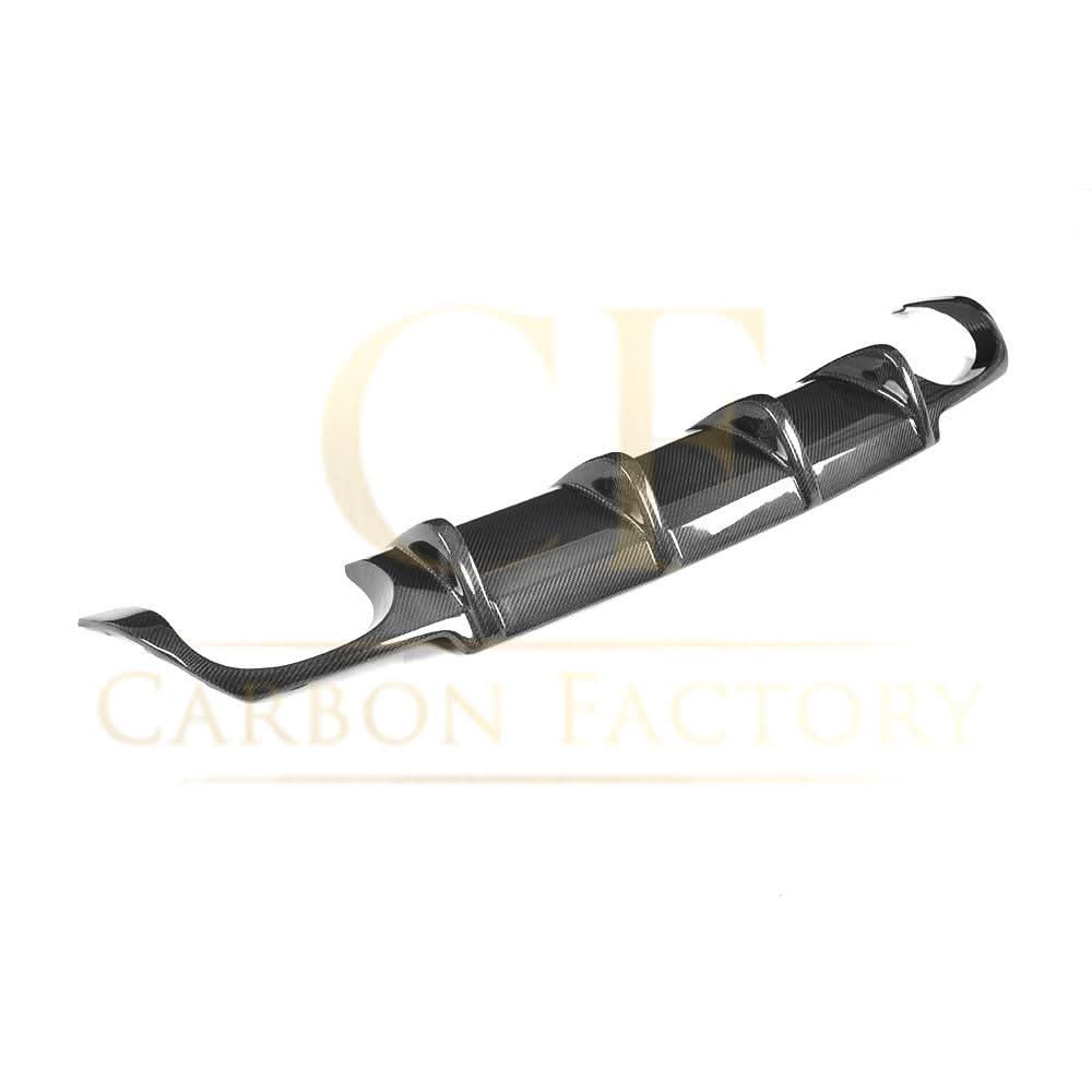 V Style Carbon Fibre Rear Diffuser for VW Scirocco R 09-14 - Carbon Factory