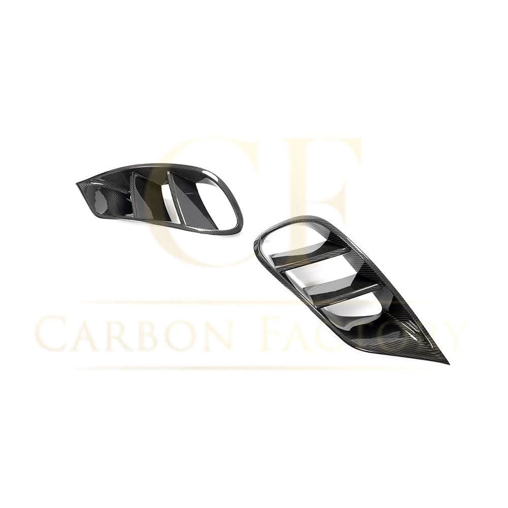 Carbon Fibre Front Fog Trims for Mercedes Benz W222 S Class Coupe 14-17 - Carbon Factory