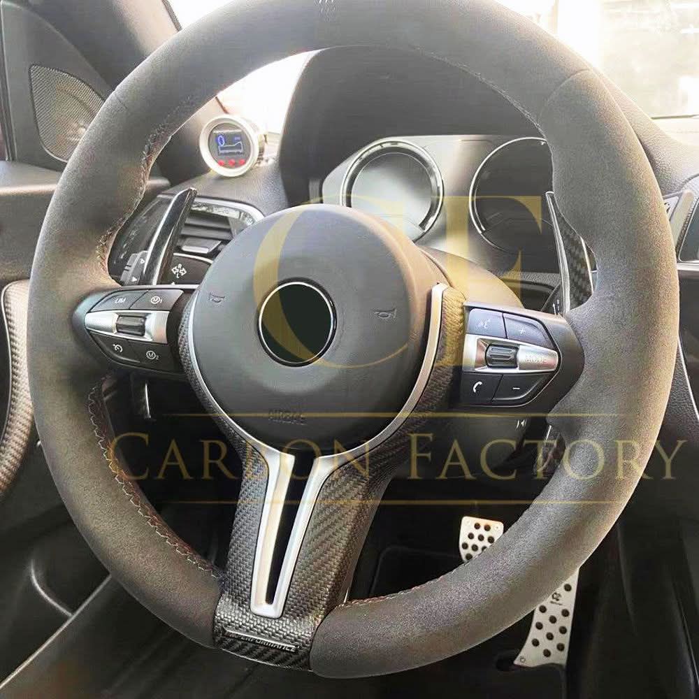 Carbon Fibre Paddle Shifter Replacement for BMW F87 M2 F80 M3 F82 F83 M4 F10 M5 F06 M6 F85 X5M - Carbon Factory