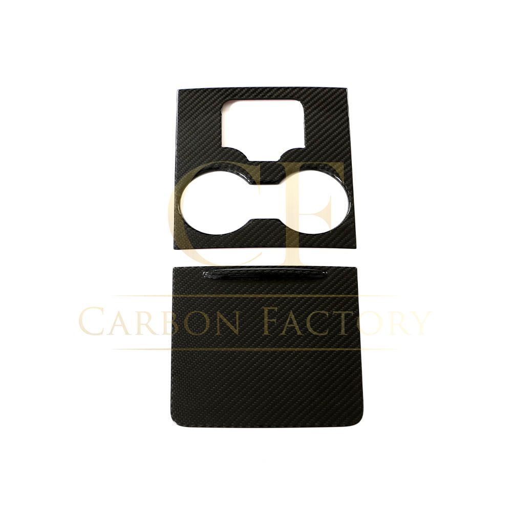 Pre-Preg Carbon Fibre Centre Console Cover for Tesla Model 3 & Y 16-23 - Carbon Factory
