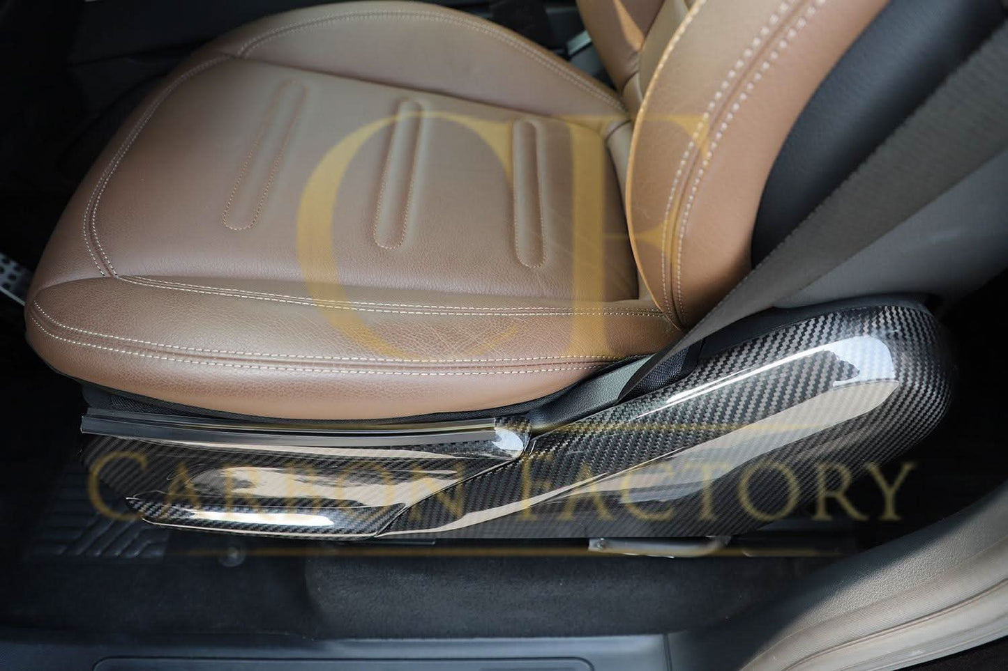 Pre-Preg Carbon Fibre Seat Trim Covers for Mercedes W464 G Class G Wagon 19-Present - Carbon Factory