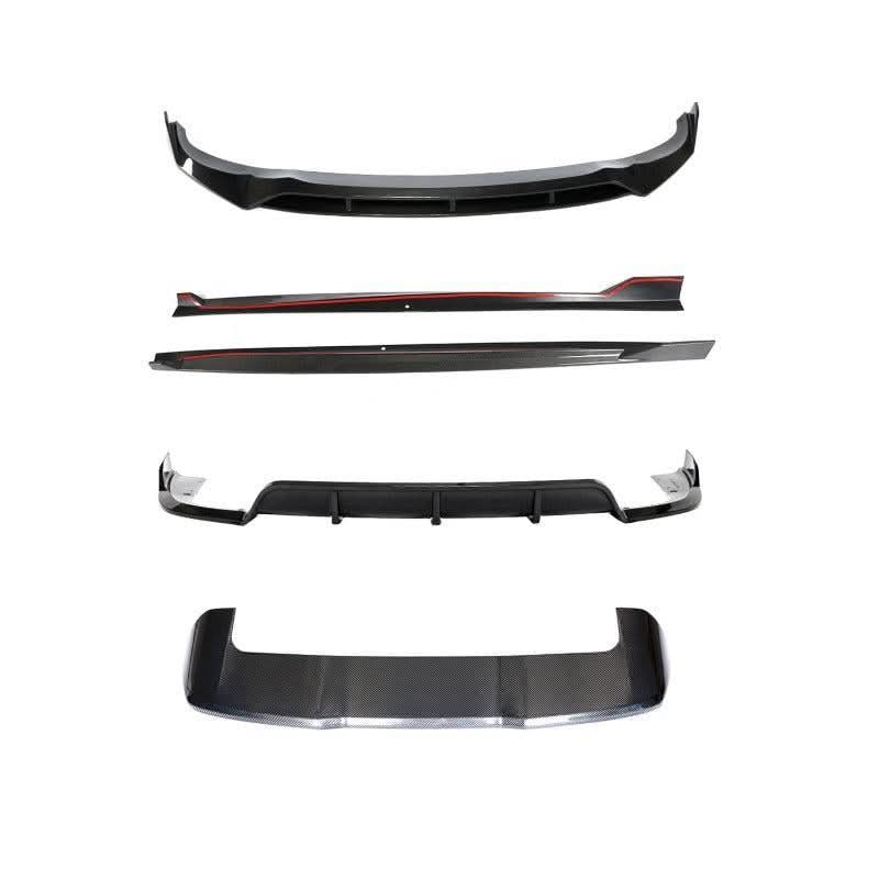 Carbon Fibre Kit Splitter Diffuser Side Skirts Spoiler for BMW G05 X5 18-22 - Carbon Factory