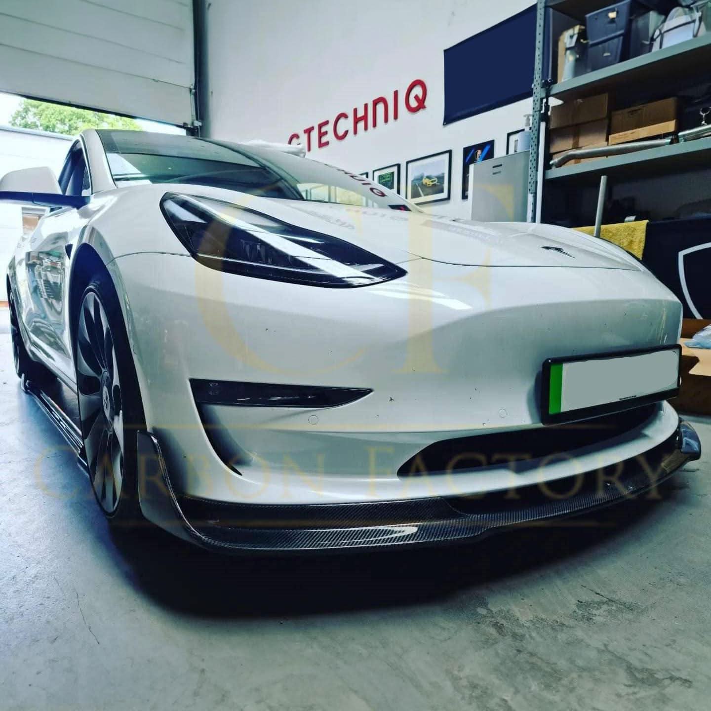 V Style Carbon Fibre Kit for Tesla Model 3 16-23 - Carbon Factory