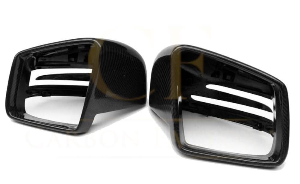 Carbon Fibre Replacement Mirror Covers for Mercedes Benz W463 G Class G Wagon 10-17 - Carbon Factory