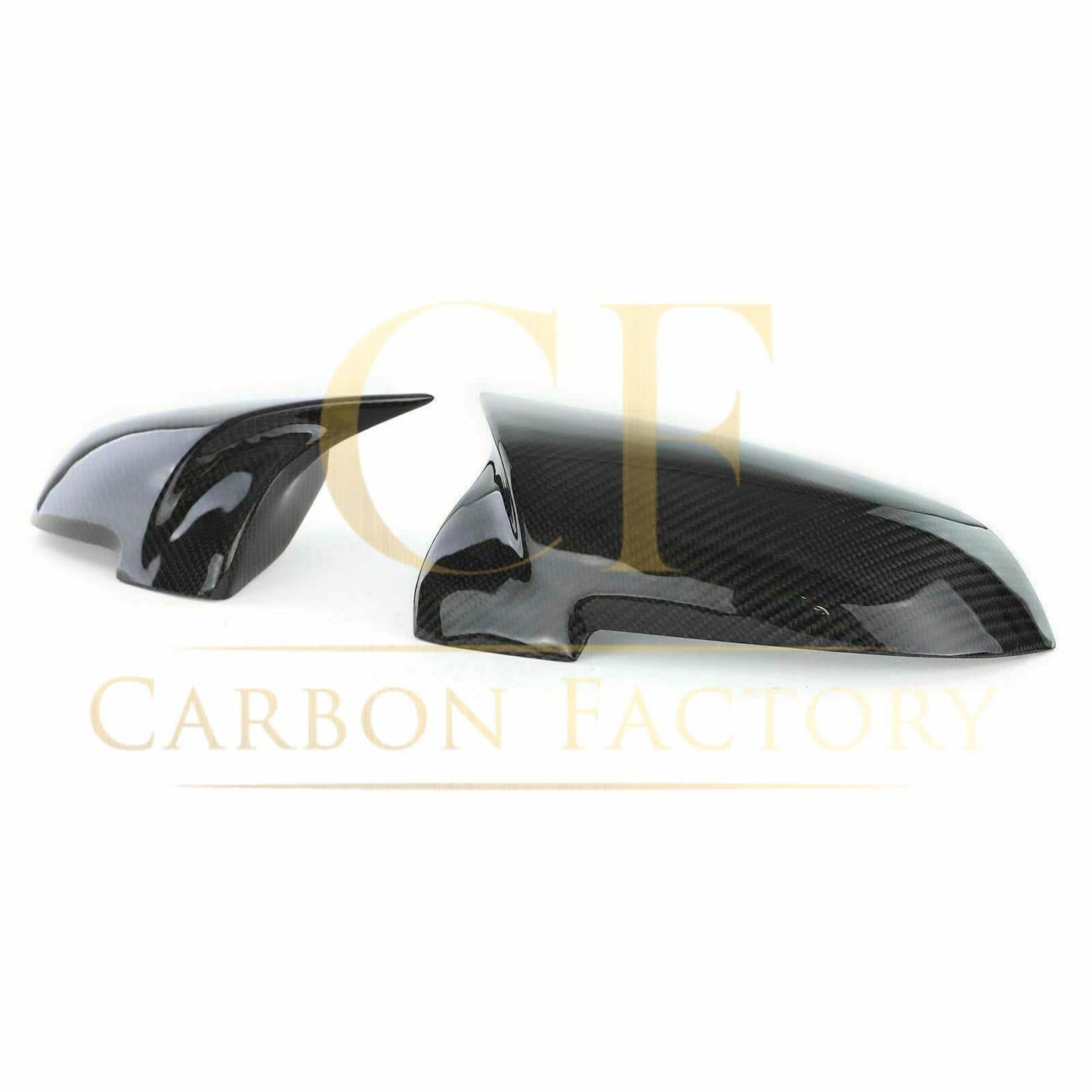 MP Style Carbon Fibre Replacement Mirror Covers for BMW F10 5 Series LCI F06 F12 F13 6 Series F01 7 Series - Carbon Factory