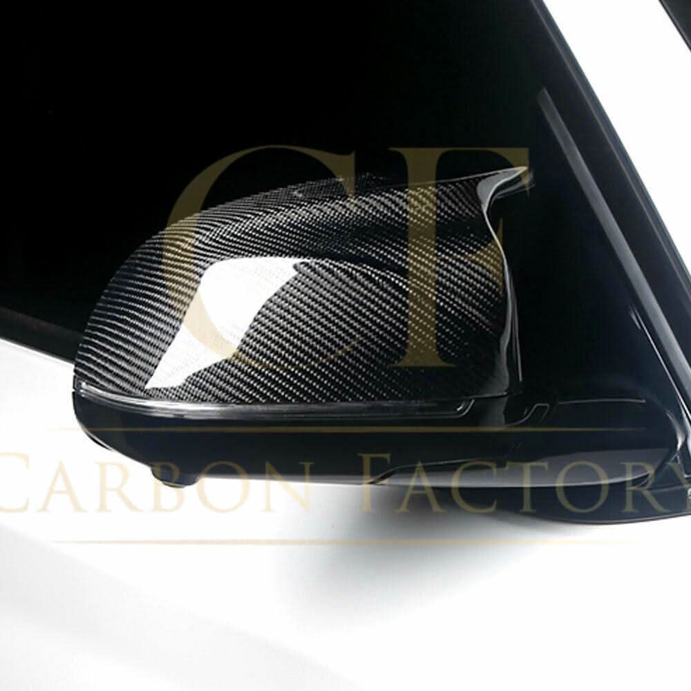 MP Style Carbon Fibre Replacement Mirror Covers for BMW F10 5 Series Pre-LCI - Carbon Factory