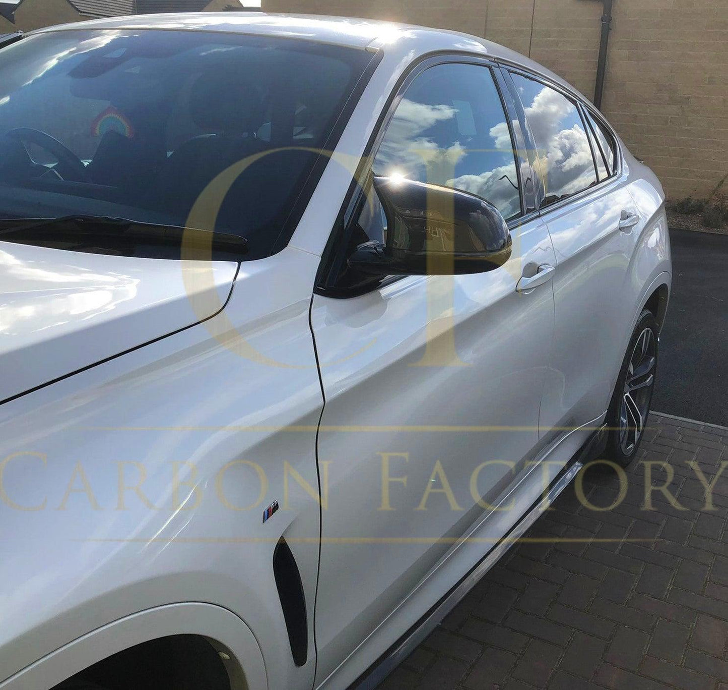 MP Style Carbon Fibre Replacement Mirror Covers for BMW F25 X3 F26 X4 F15 X5 F16 X6 14-18 - Carbon Factory