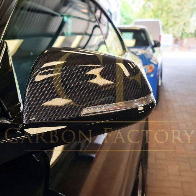 OEM Style Carbon Fibre Replacement Mirror Covers for BMW 1 2 3 4 Series - Carbon Factory