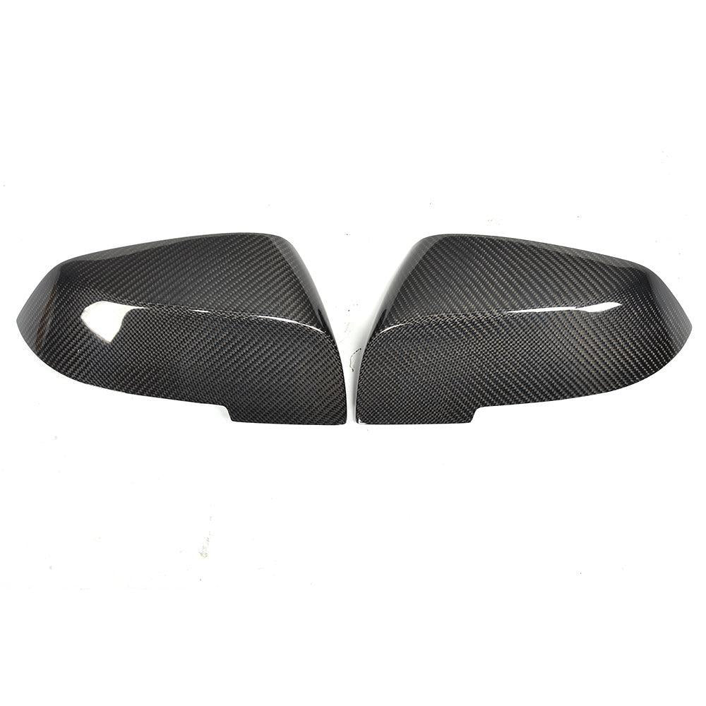 OEM Style Carbon Fibre Replacement Mirror Covers for BMW F10 5 Series LCI F06 F12 F13 6 Series F01 7 Series - Carbon Factory