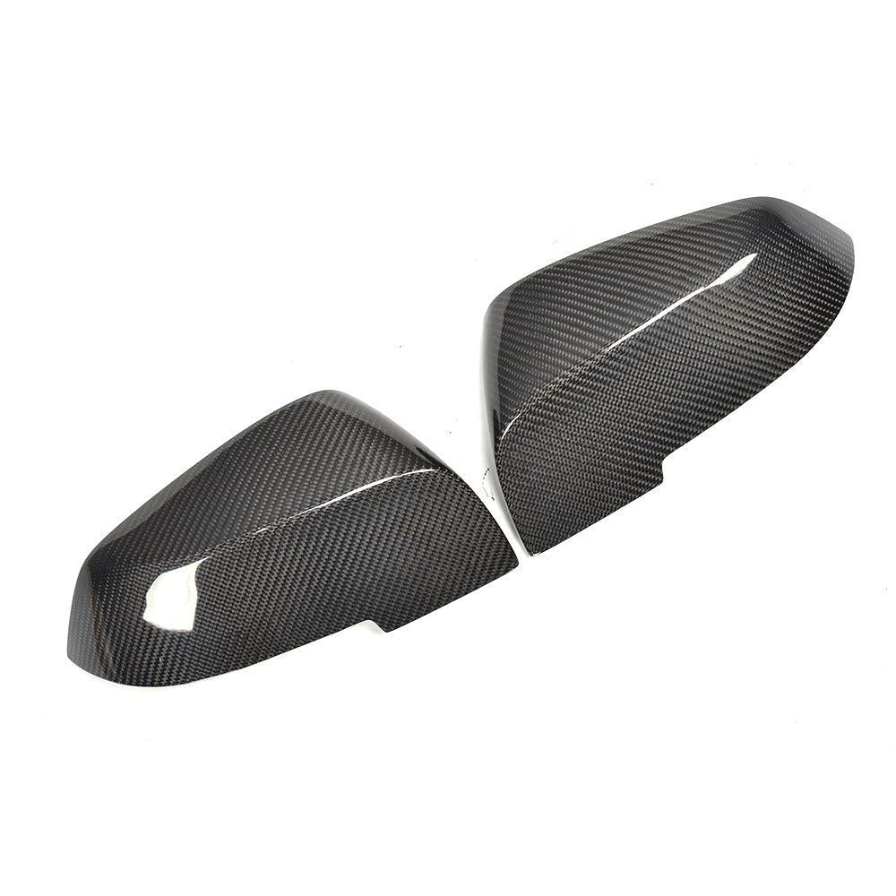 OEM Style Carbon Fibre Replacement Mirror Covers for BMW F10 5 Series LCI F06 F12 F13 6 Series F01 7 Series - Carbon Factory