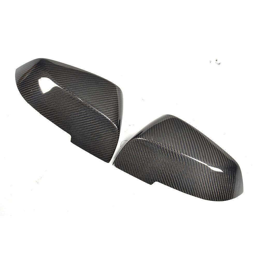 OEM Style Carbon Fibre Replacement Mirror Covers for BMW F10 5 Series LCI F06 F12 F13 6 Series F01 7 Series - Carbon Factory