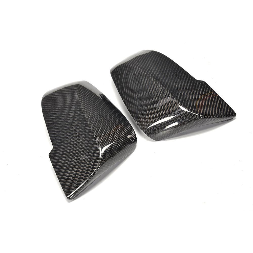 OEM Style Carbon Fibre Replacement Mirror Covers for BMW F10 5 Series LCI F06 F12 F13 6 Series F01 7 Series - Carbon Factory