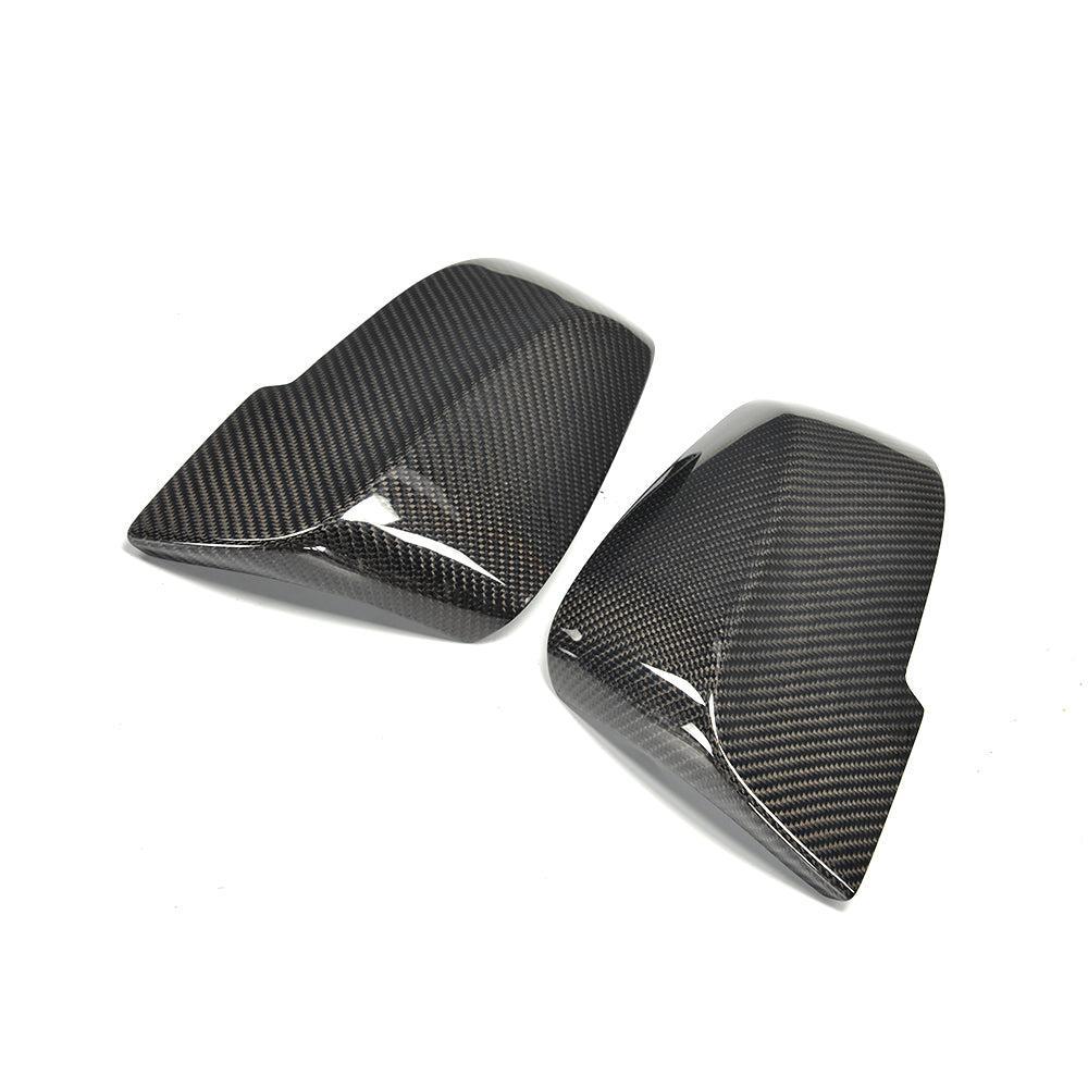OEM Style Carbon Fibre Replacement Mirror Covers for BMW F10 5 Series LCI F06 F12 F13 6 Series F01 7 Series - Carbon Factory