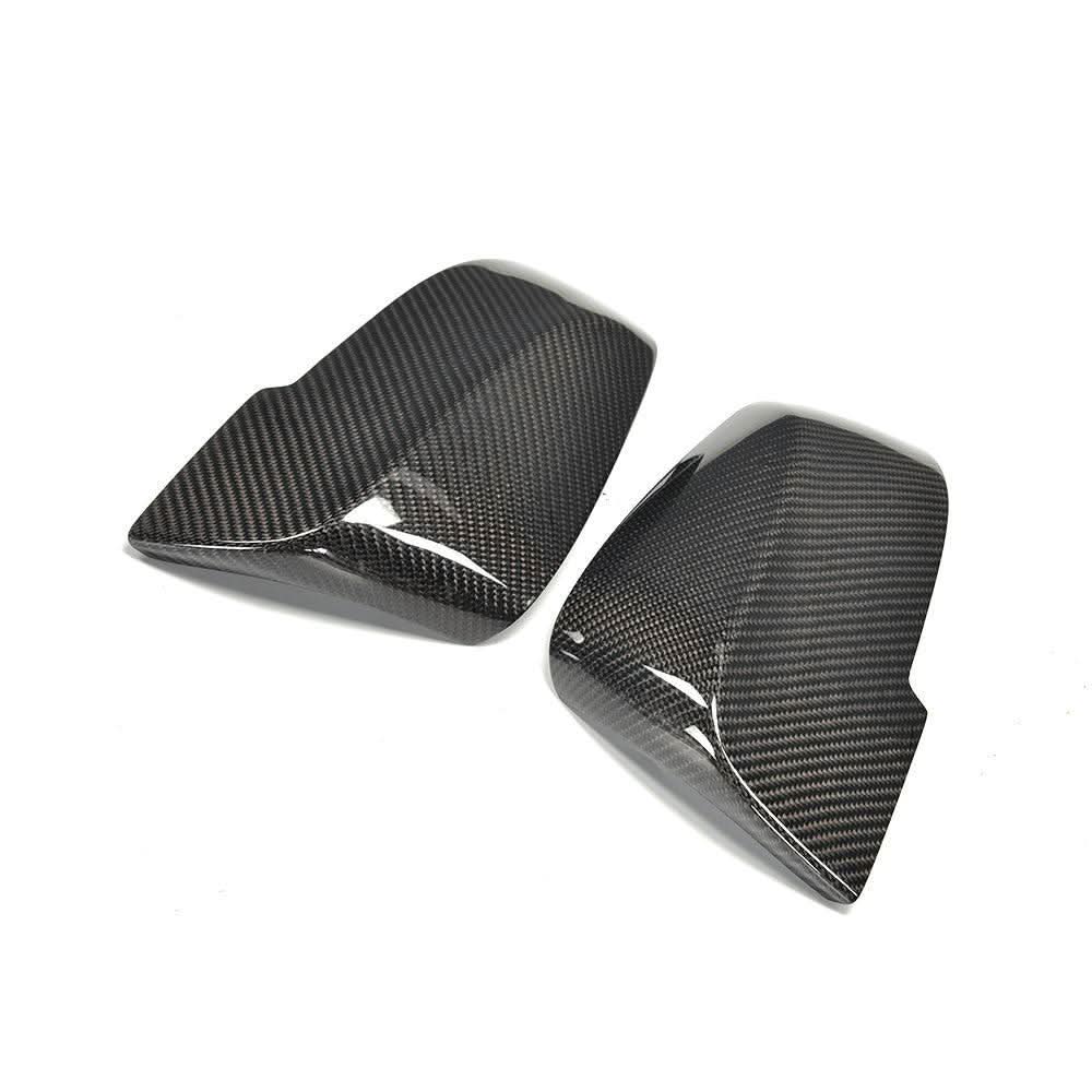 OEM Style Carbon Fibre Replacement Mirror Covers for BMW F10 5 Series LCI F06 F12 F13 6 Series F01 7 Series - Carbon Factory