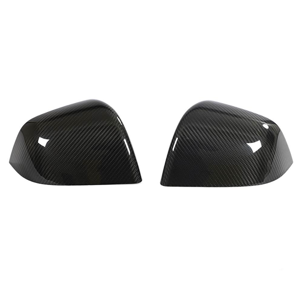 OEM Style Pre-Preg Carbon Fibre Mirror Covers for Tesla Model Y 19-24 - Carbon Factory