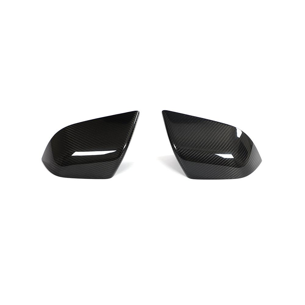Pre-Preg Carbon Fibre Mirror Covers for Tesla Model 3 16-23 - Carbon Factory