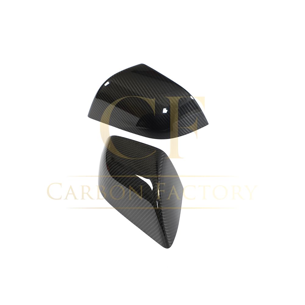 Pre-Preg Carbon Fibre Mirror Covers for Tesla Model 3 16-23 - Carbon Factory