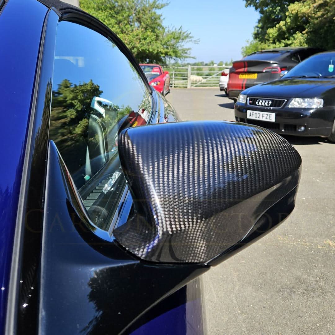 Pre-preg Carbon Fibre Replacement Mirror Covers for BMW F10 M5 F06 F12 F13 M6 12-16 - Carbon Factory