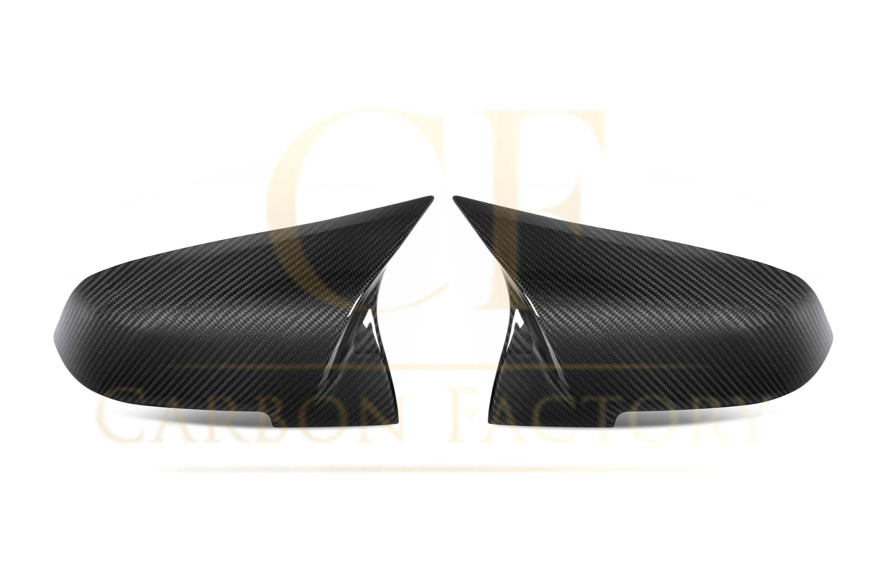 V Style Carbon Fibre Replacement Mirror Cover for BMW F22 2 Series F87 M2 13-21 - Carbon Factory