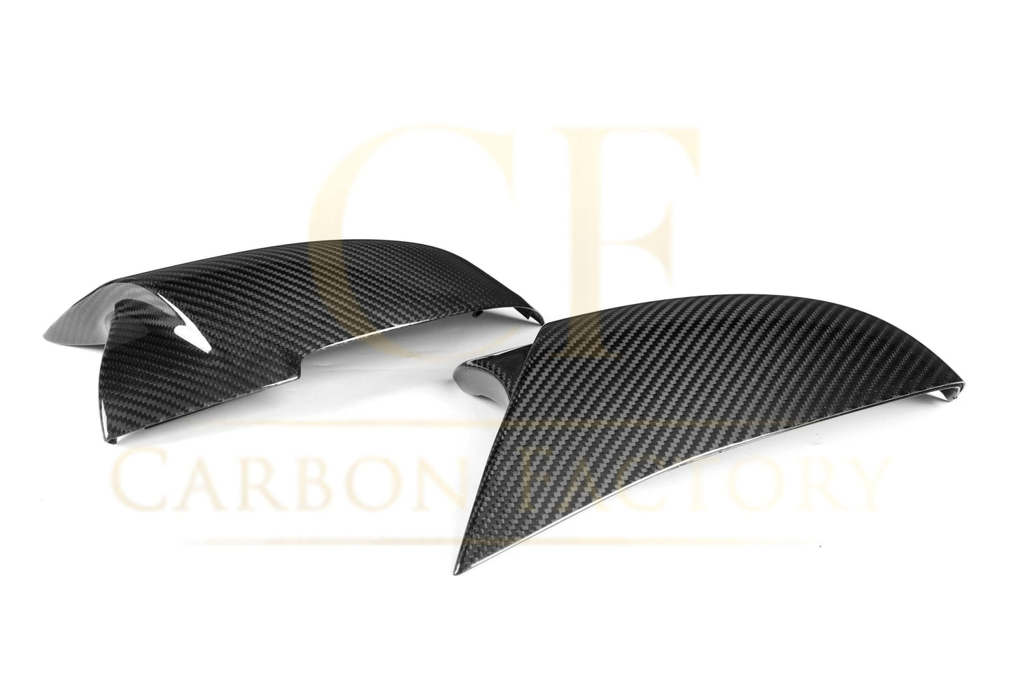 V Style Carbon Fibre Replacement Mirror Cover for BMW F22 2 Series F87 M2 13-21 - Carbon Factory