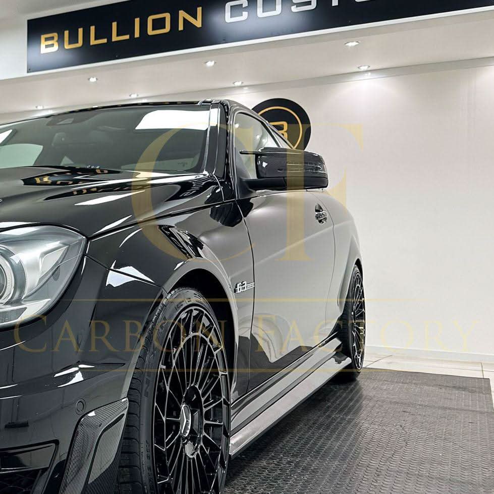 V Style Carbon Fibre Replacement Mirror Covers for Mercedes Benz Universal - Carbon Factory
