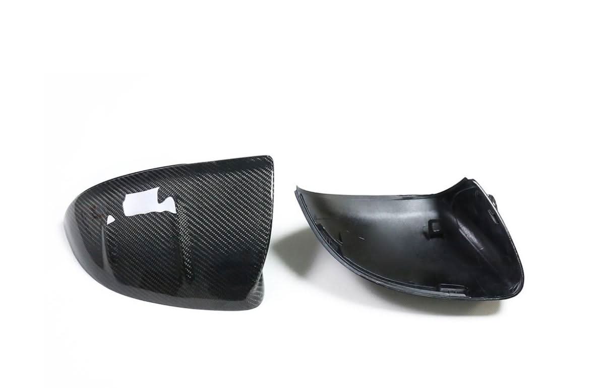 V Style Carbon Fibre Replacement Mirror Covers for Mercedes Benz W206 C Class W223 S Class 19-22 - Carbon Factory