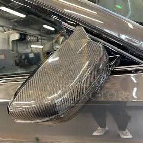 MP Style Carbon Fibre Replacement Mirror Covers for BMW G42 2 Series 22-Present - Carbon Factory