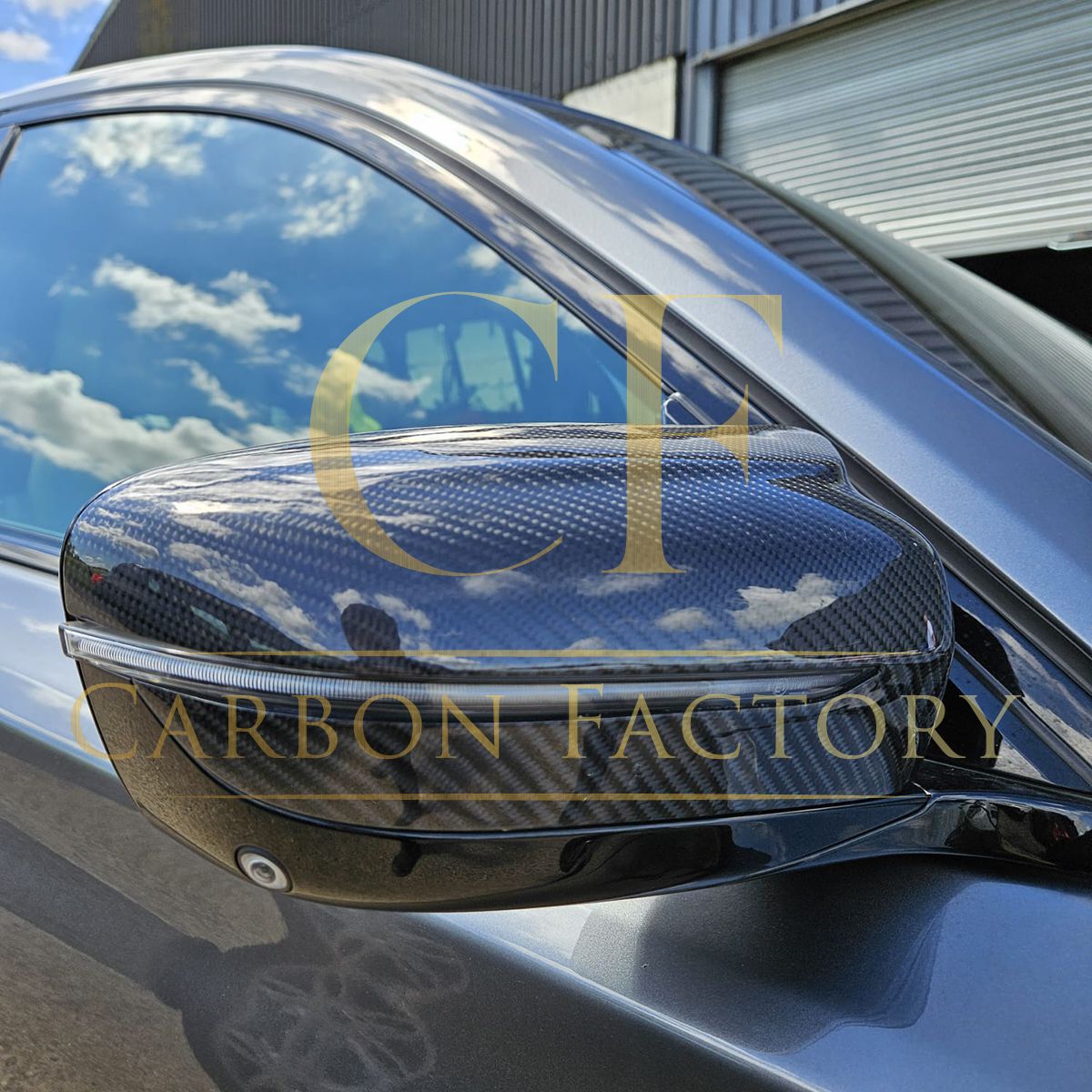 MP Style Carbon Fibre / Gloss Black Replacement Mirror Covers for BMW G11 G12 7 Series 15-23 - Carbon Factory
