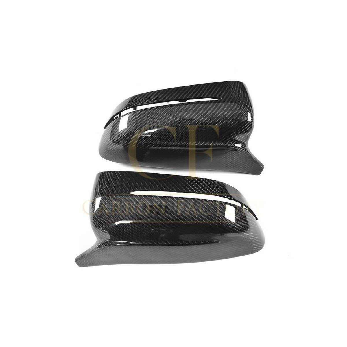 MP Style Carbon Fibre / Gloss Black Replacement Mirror Covers for BMW G11 G12 7 Series 15-23 - Carbon Factory