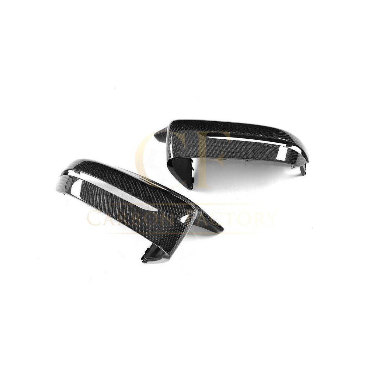MP Style Carbon Fibre / Gloss Black Replacement Mirror Covers for BMW G11 G12 7 Series 15-23 - Carbon Factory