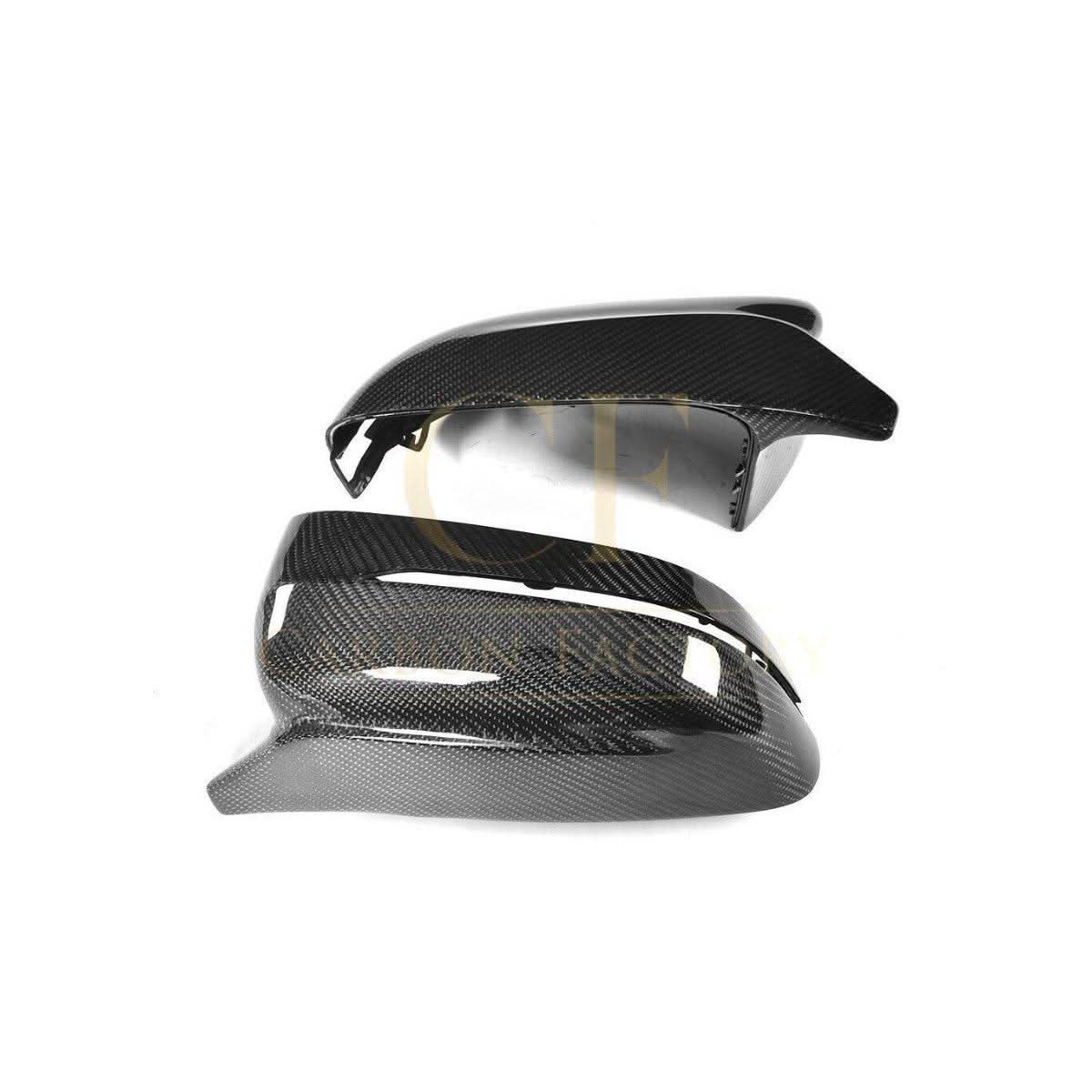 MP Style Carbon Fibre / Gloss Black Replacement Mirror Covers for BMW G11 G12 7 Series 15-23 - Carbon Factory