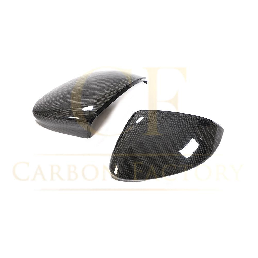 Carbon Fibre Replacement Mirror Covers for VW Golf MK8 inc GTI & R 21-Present - Carbon Factory