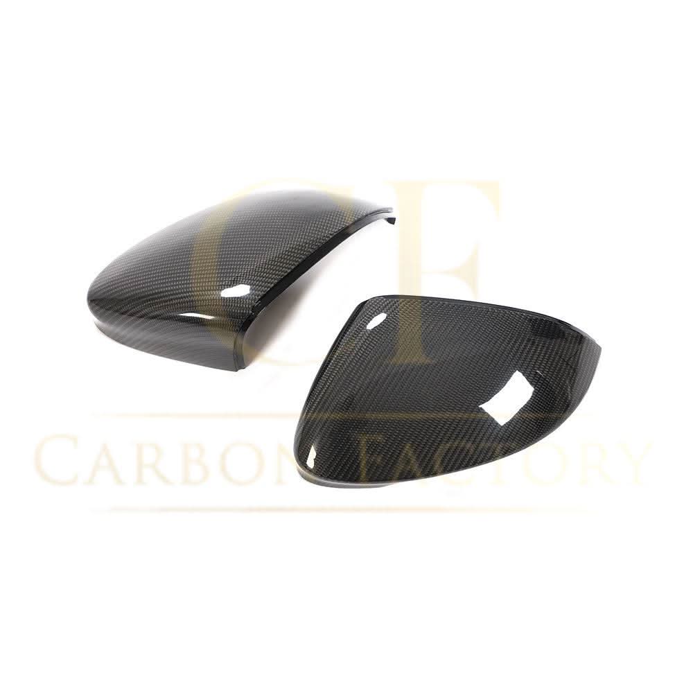 Carbon Fibre Replacement Mirror Covers for VW Golf MK8 inc GTI & R 21-Present - Carbon Factory