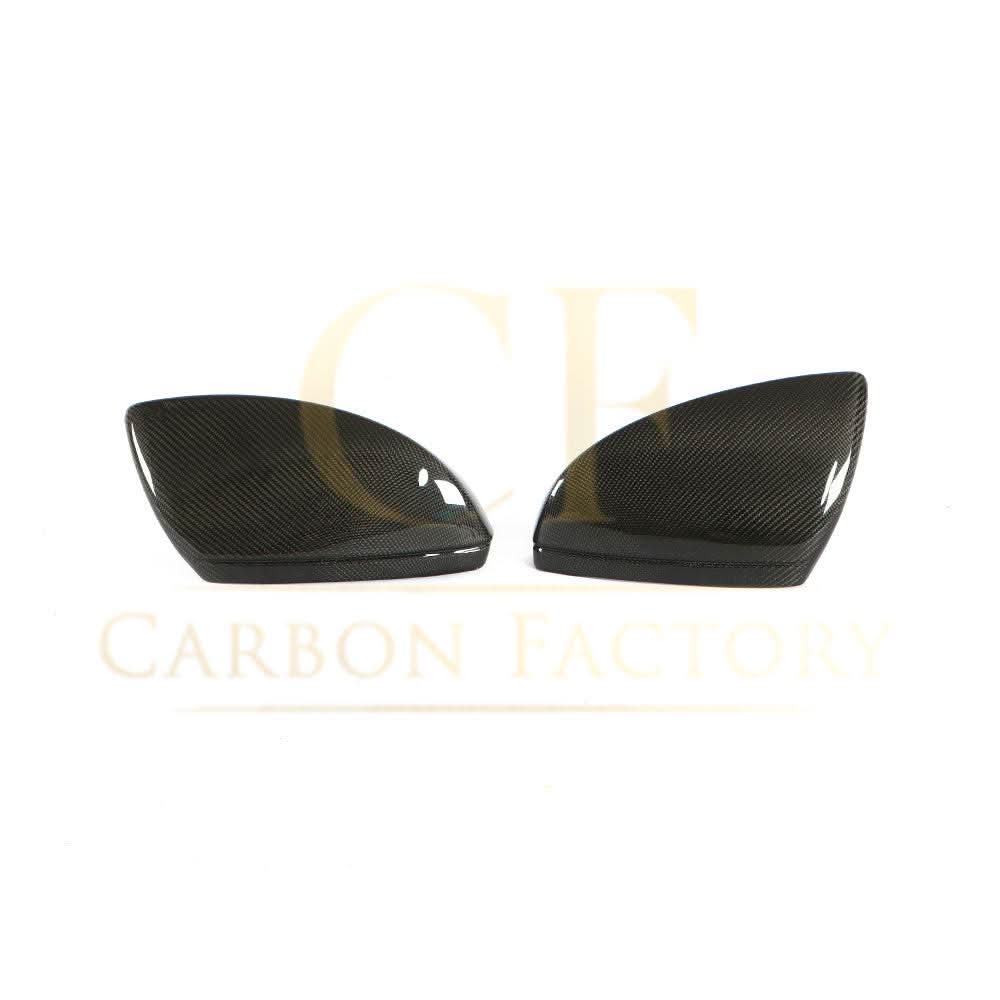 Replacement Carbon Fibre Mirror Covers for Audi C8 A6 RS6 A7 A8 LHD 19-23 - Carbon Factory