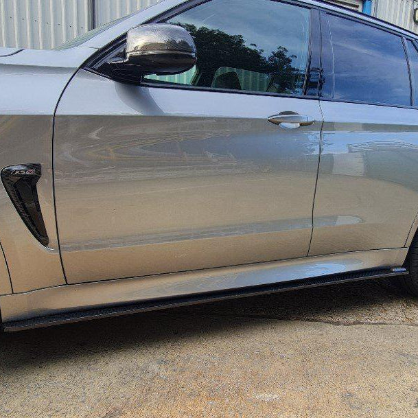 3D Style Carbon Fibre Side Skirts for BMW F15 X5 F16 F85 X5M F86 X6M 13-18 - Carbon Factory