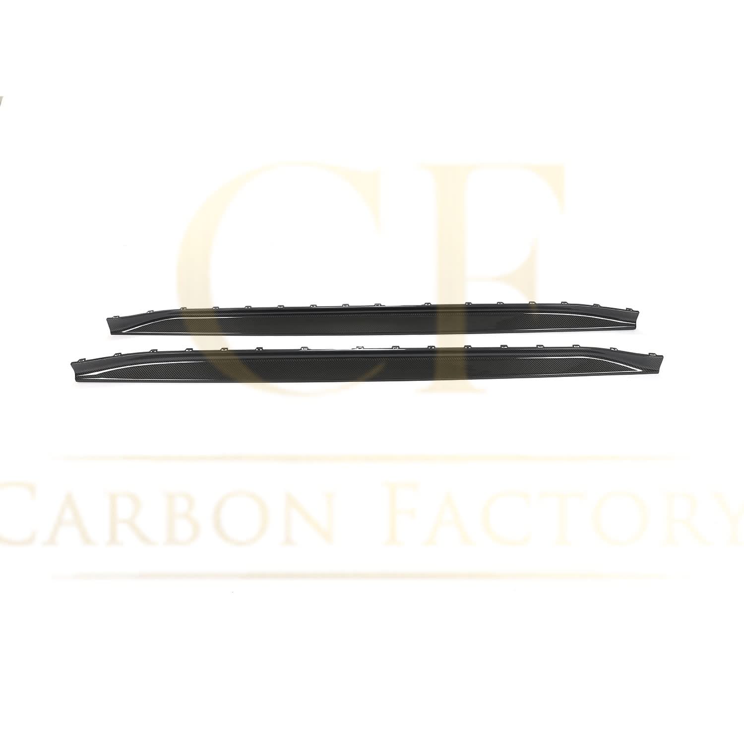 3D Style Carbon Fibre Side Skirts for BMW G80 M3 21-Present - Carbon Factory