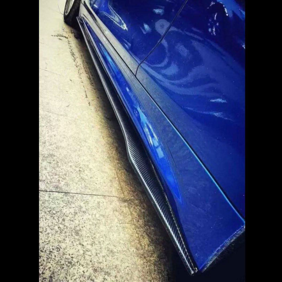 A Style Carbon Fibre Side Skirts 204CM for BMW F32 F33 F36 4 Series 14-20 - Carbon Factory
