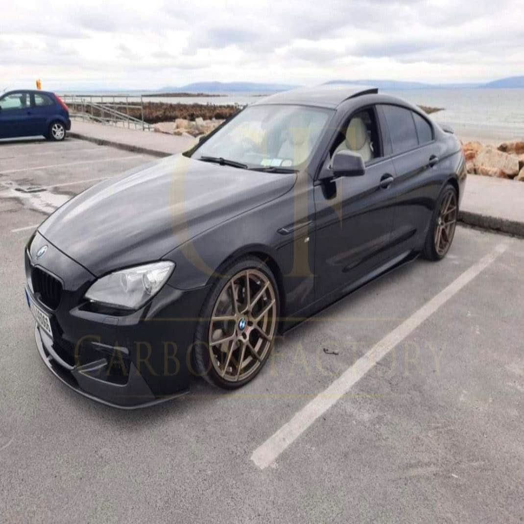 Universal Carbon Fibre side skirt by A Style, featuring sleek, lightweight carbon fiber material and a sporty, aerodynamic design.