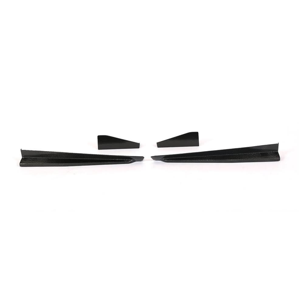 AB Style Carbon Fibre Side Skirts for Audi 8S TTS TTRS MK3 15-18 - Carbon Factory