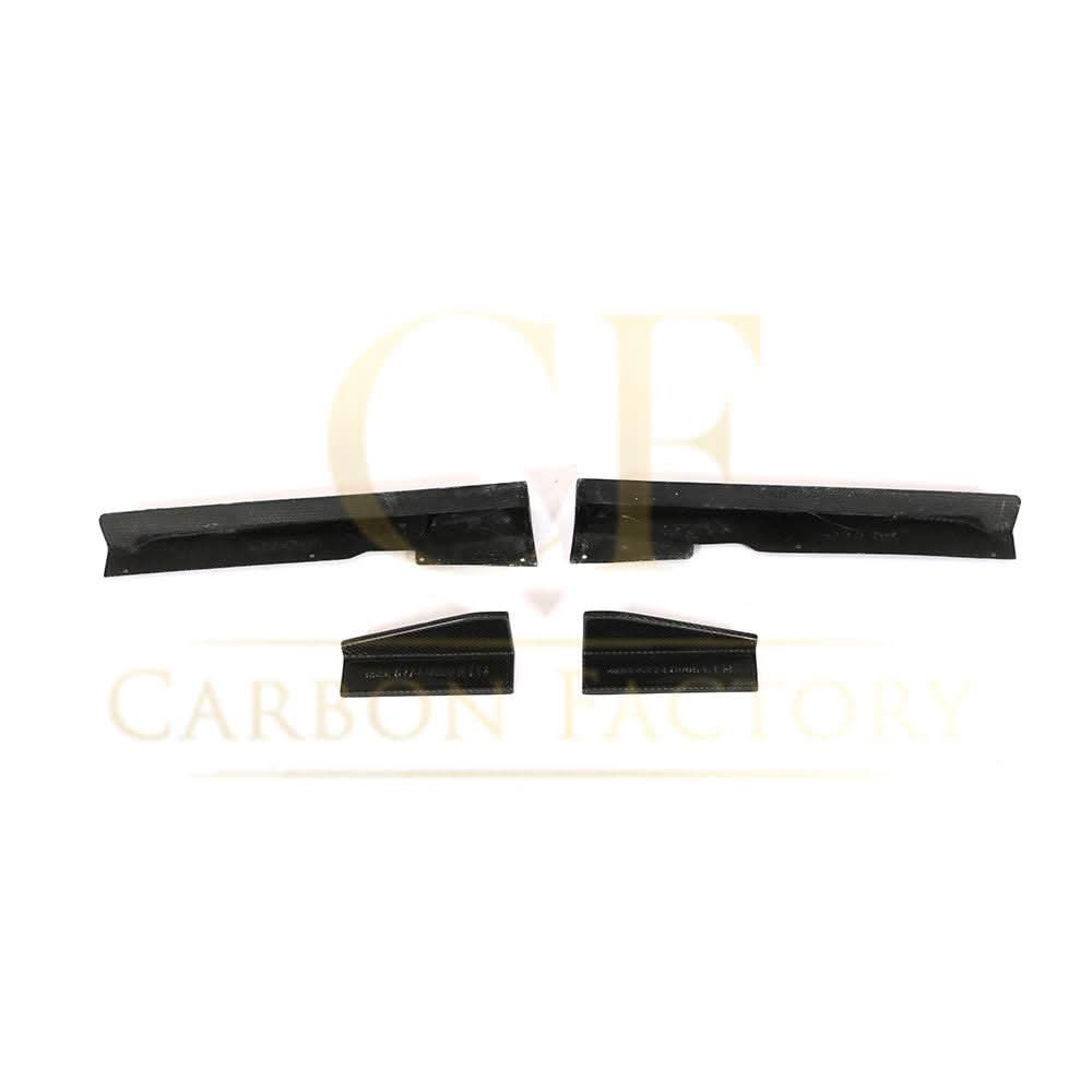 AB Style Carbon Fibre Side Skirts for Audi 8S TTS TTRS MK3 15-18 - Carbon Factory