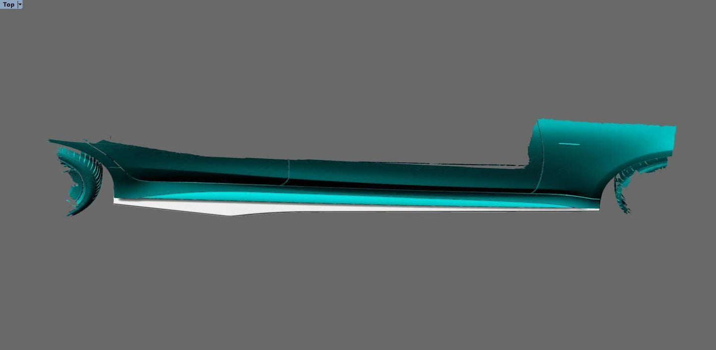 AMG Style Carbon Fibre Side Skirts for Mercedes Benz C257 CLS 19-Present - Carbon Factory