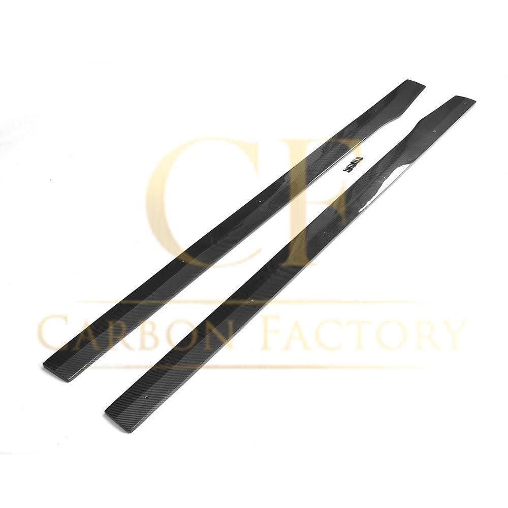 AMG Style Carbon Fibre Side Skirts for Mercedes W205 C Class & C63 15-21 - Carbon Factory