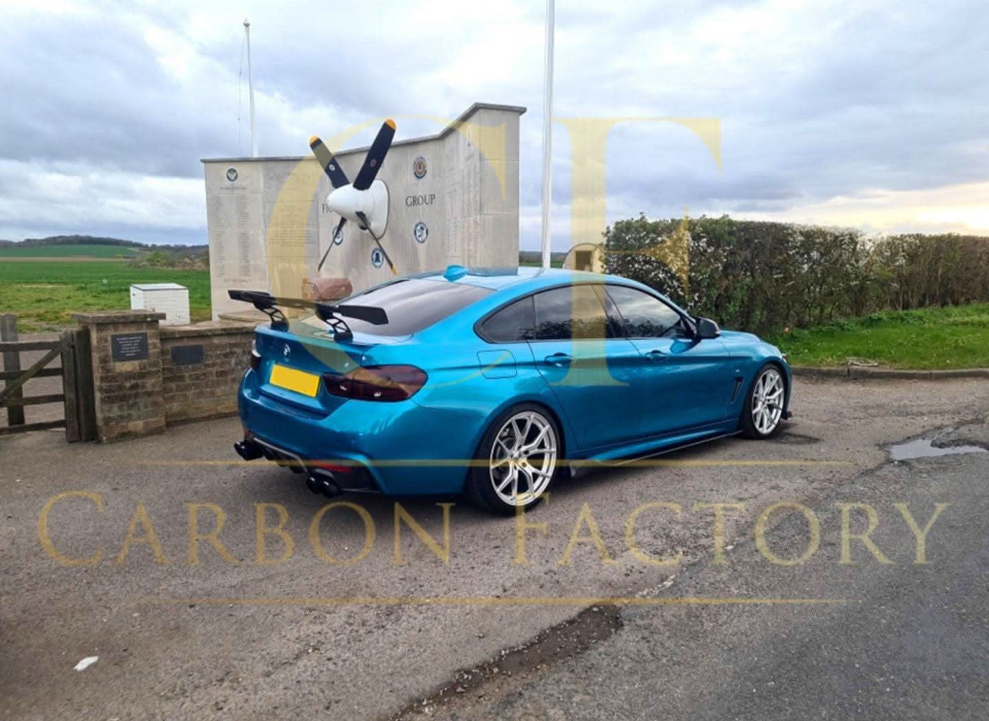 B Style Carbon Fibre Side Skirts for BMW F32 F33 F36 4 Series 14-20 - Carbon Factory
