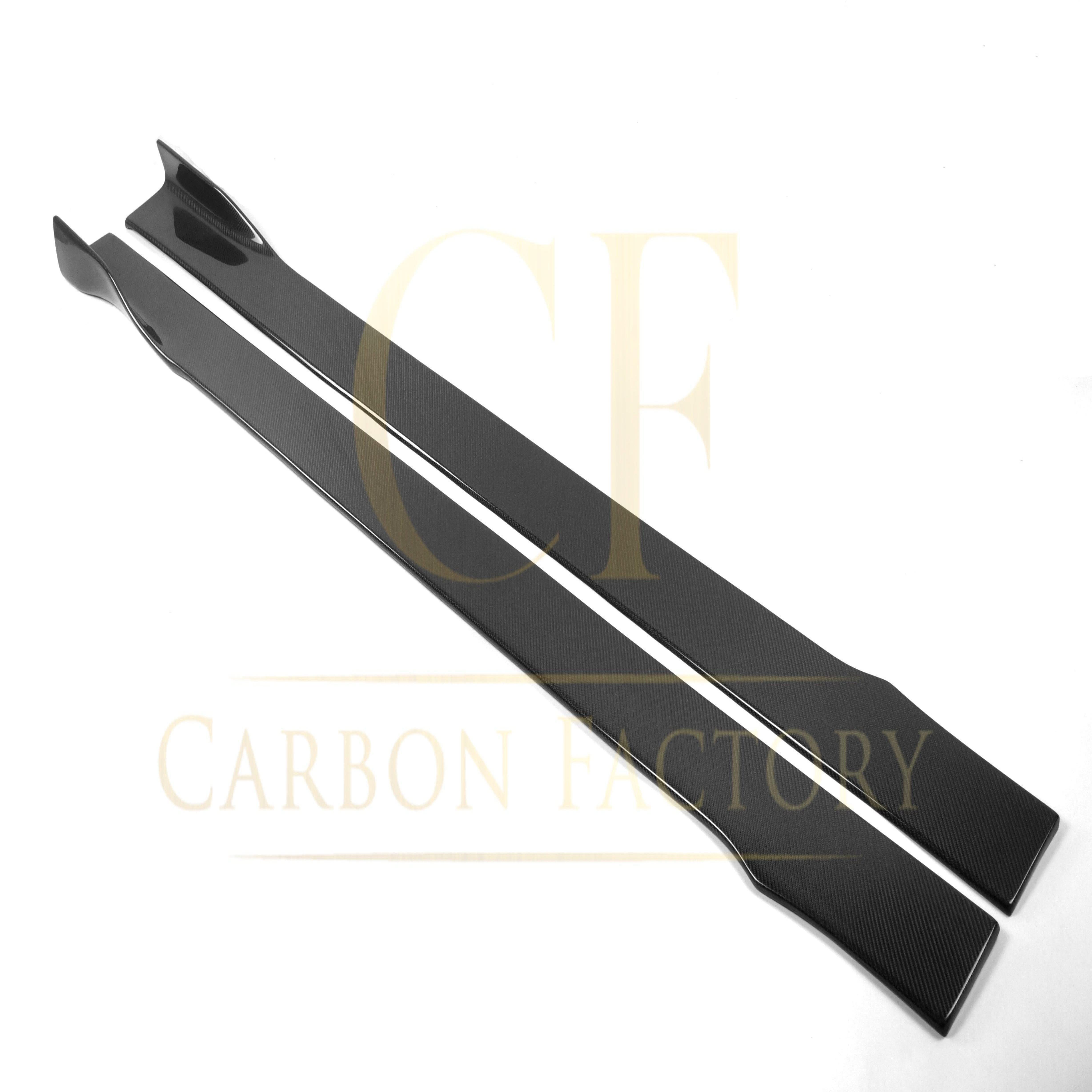 B Style Universal Carbon Fibre Side Skirts - Carbon Factory