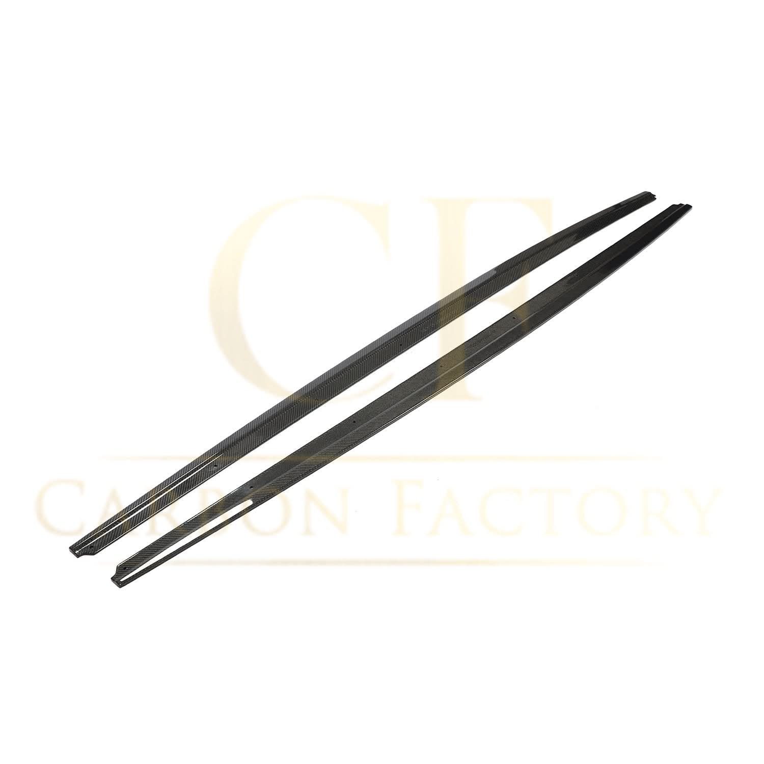 Carbon Fibre Side Skirts for BMW F10 5 Series inc M5 10-17 - Carbon Factory